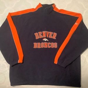 Denver Broncos 1/4 Zip Fleece